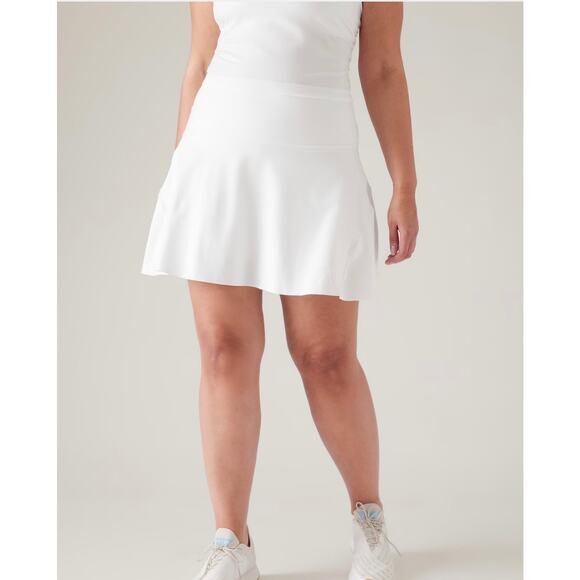 Athleta Ace White Tennis Skort 13.5” Plus Size 3X - Picture 2 of 13